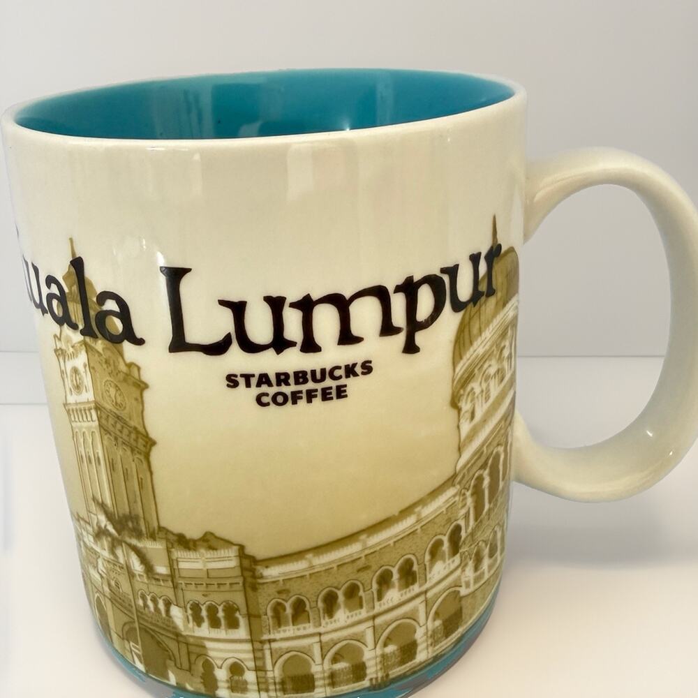 2012 Starbucks Global Icon Series KUALA LUMPUR Malaysia Coffee Mug 16 oz.